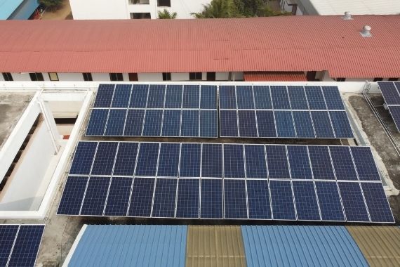 On Grid Commercial Rooftop Solar Power Plant Installation Coimbatore 