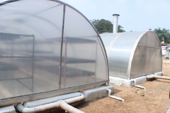 Solar Hybrid Tunnel Dryer For Drying Agricultural