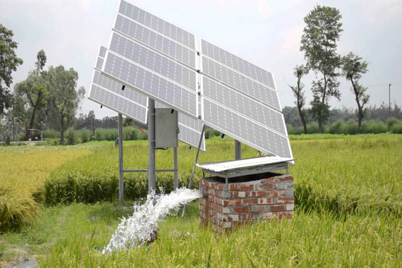 Grid Connected Solar Water Pump